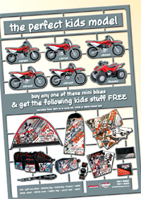 Maxi Pack on Mini Bikes